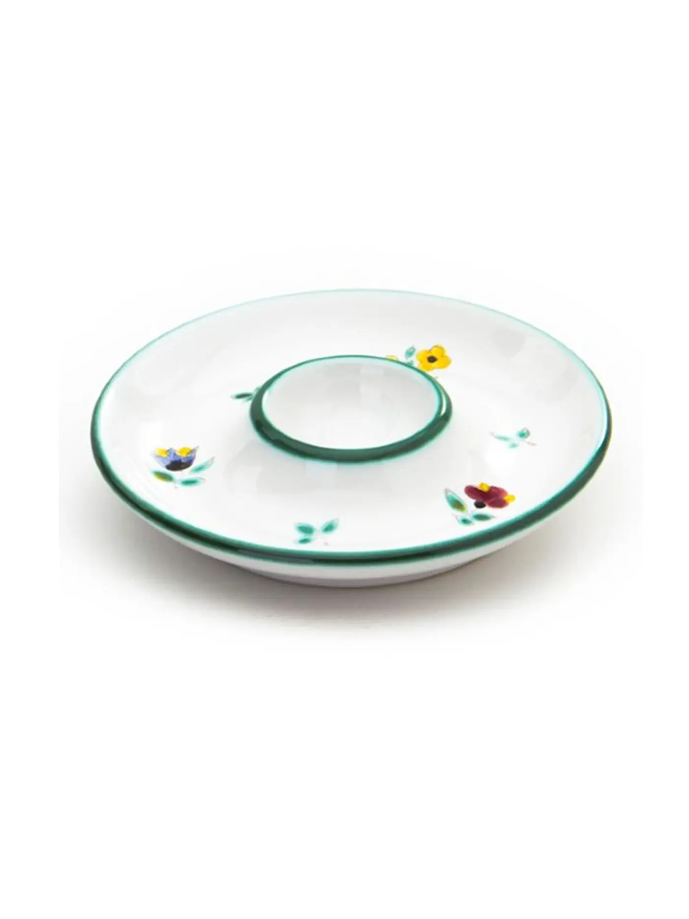 GMUNDNER KERAMIK | Eierbecher glatt "Streublumen" 12cm | 